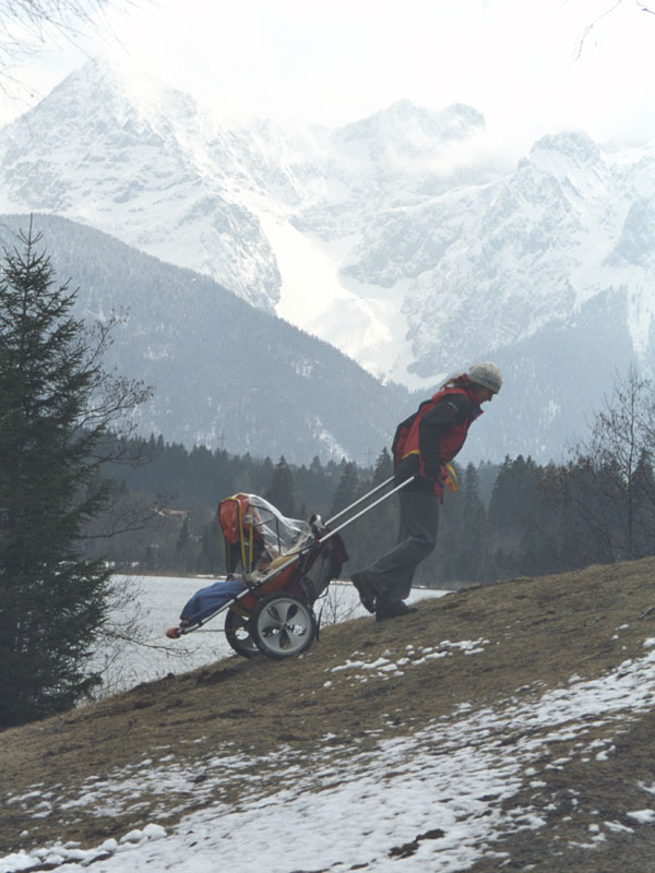 mit dem gogo in den alpen bergauf
